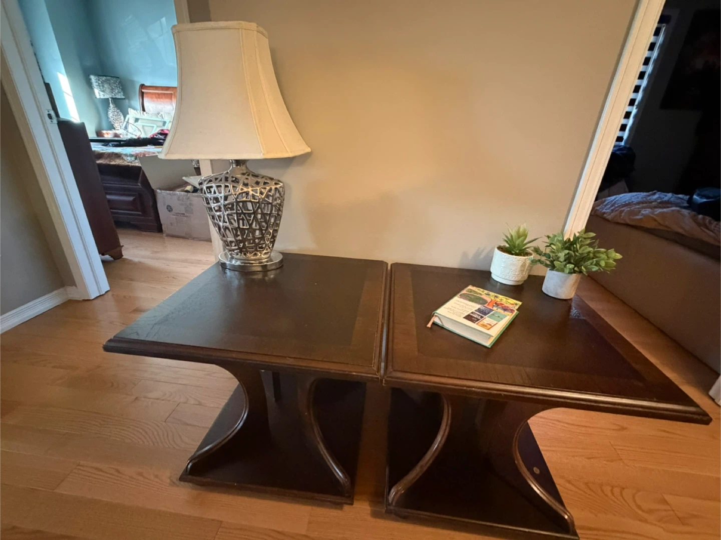 Solid Wood Night Stands(Set of 2) - photo 3