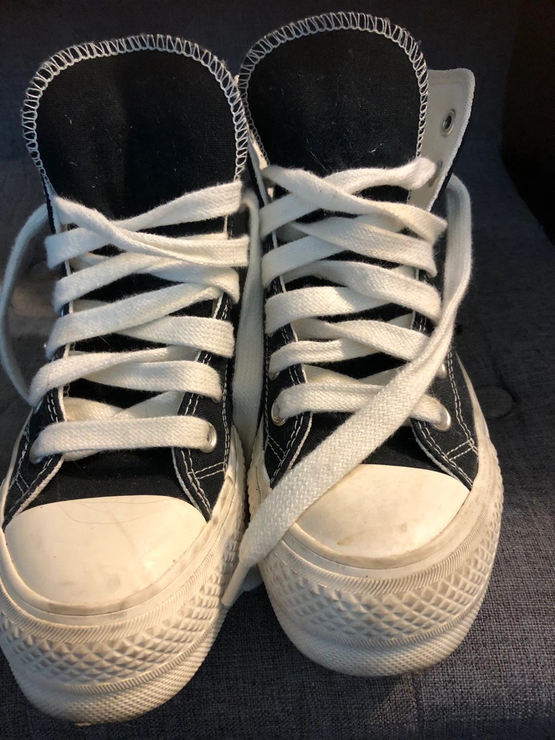 Converse All Star High Top Shoes - Black - Women's US 5.5 - photo 2