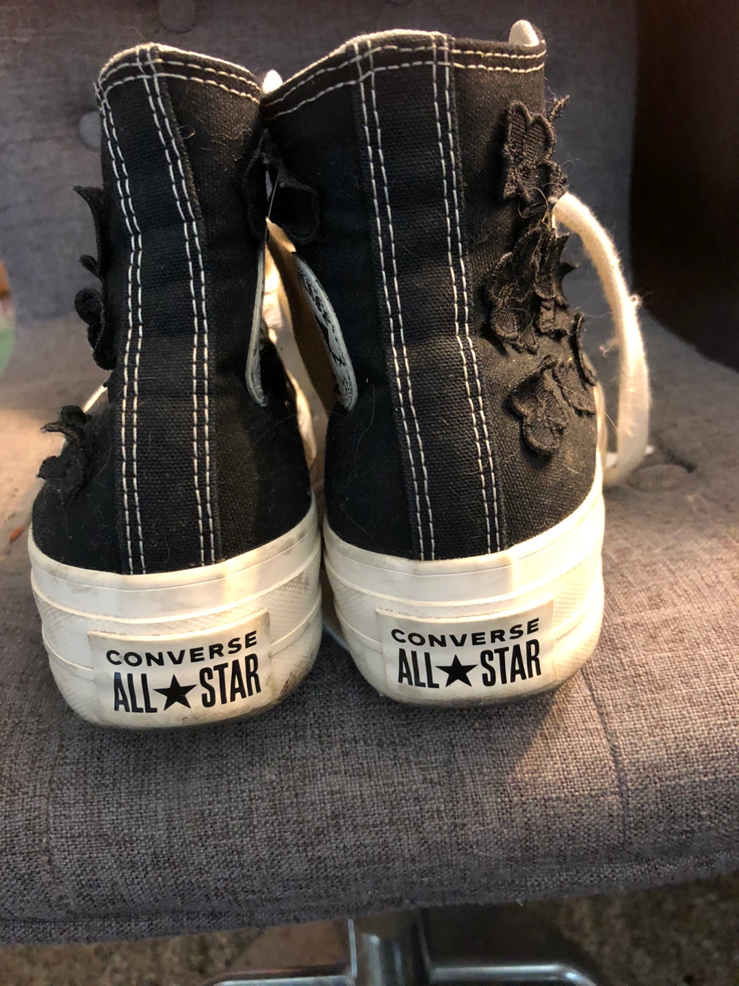 Converse All Star High Top Shoes - Black - Women's US 5.5 - photo 3