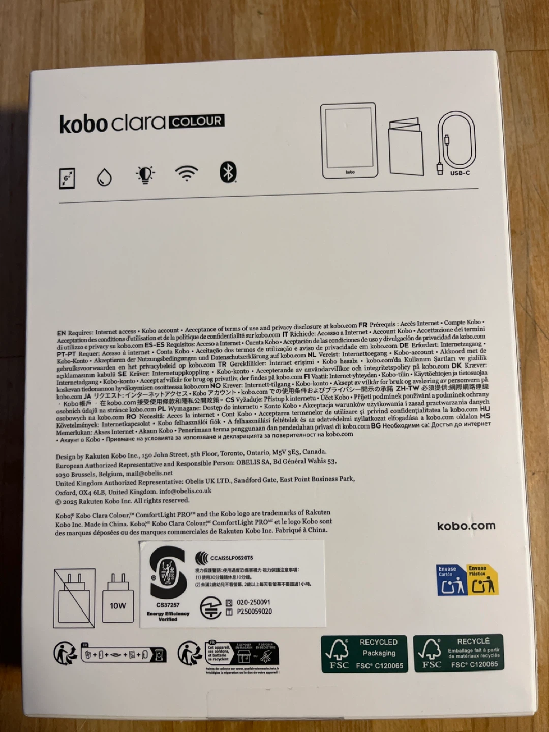 Kobo Clara Colour eReader - photo 2