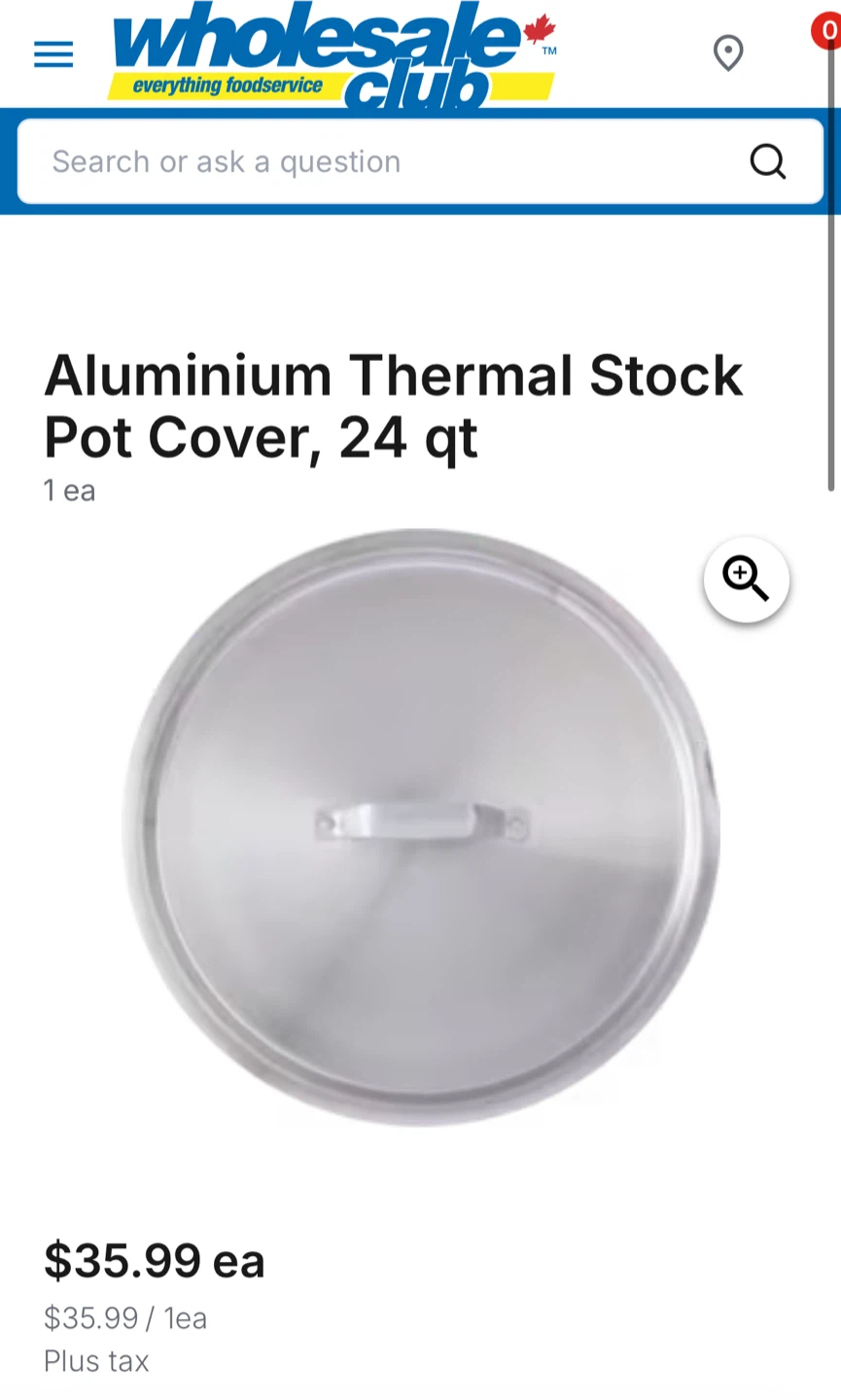 Browne Thermalloy Aluminum Stock Pot, 24 Quart - photo 4