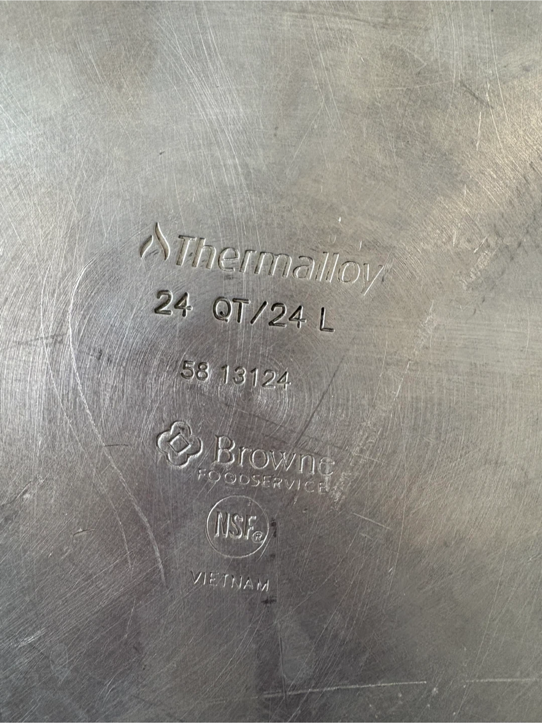 Browne Thermalloy Aluminum Stock Pot, 24 Quart - photo 3