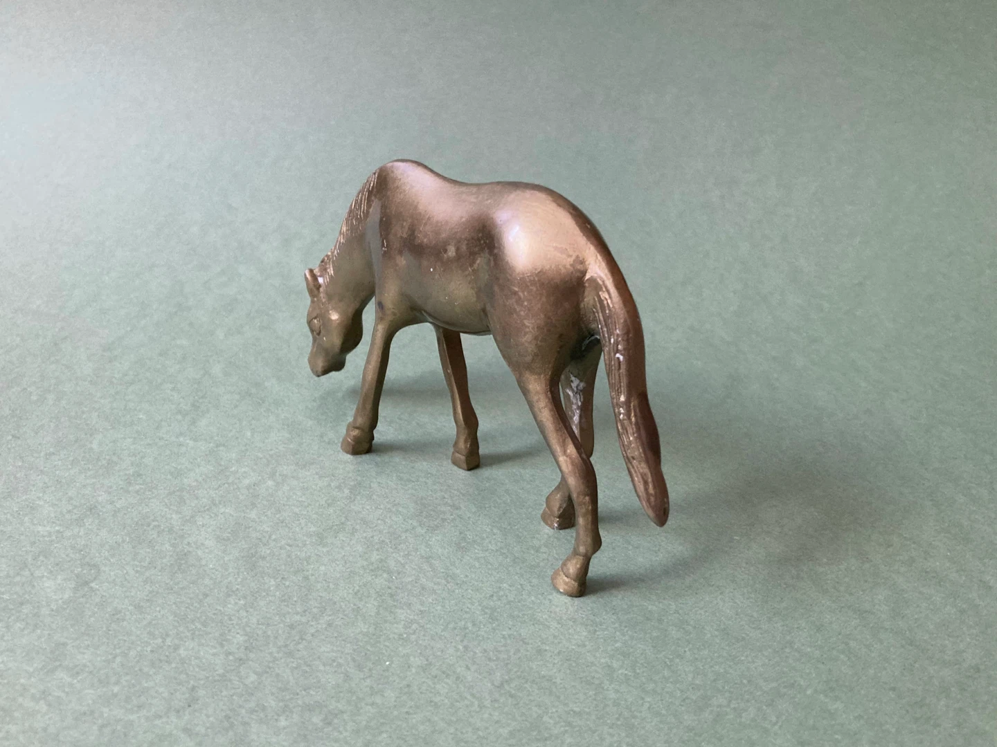 Vintage Brass Horse - photo 3