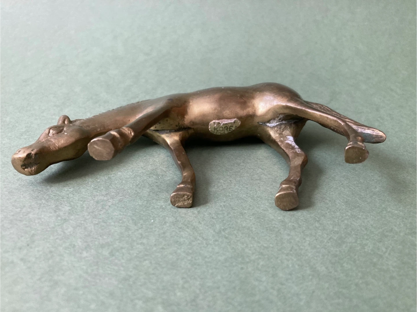 Vintage Brass Horse - photo 5