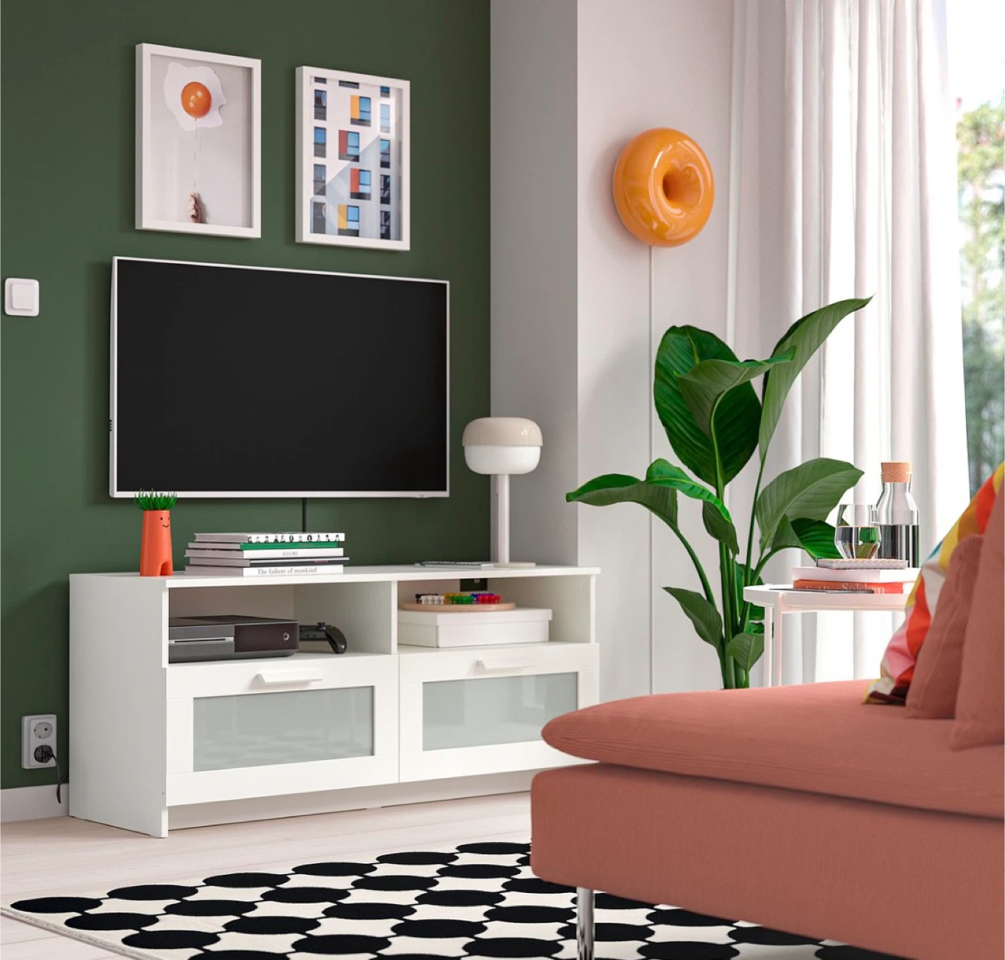 IKEA BRIMNES TV bench - White - photo 2