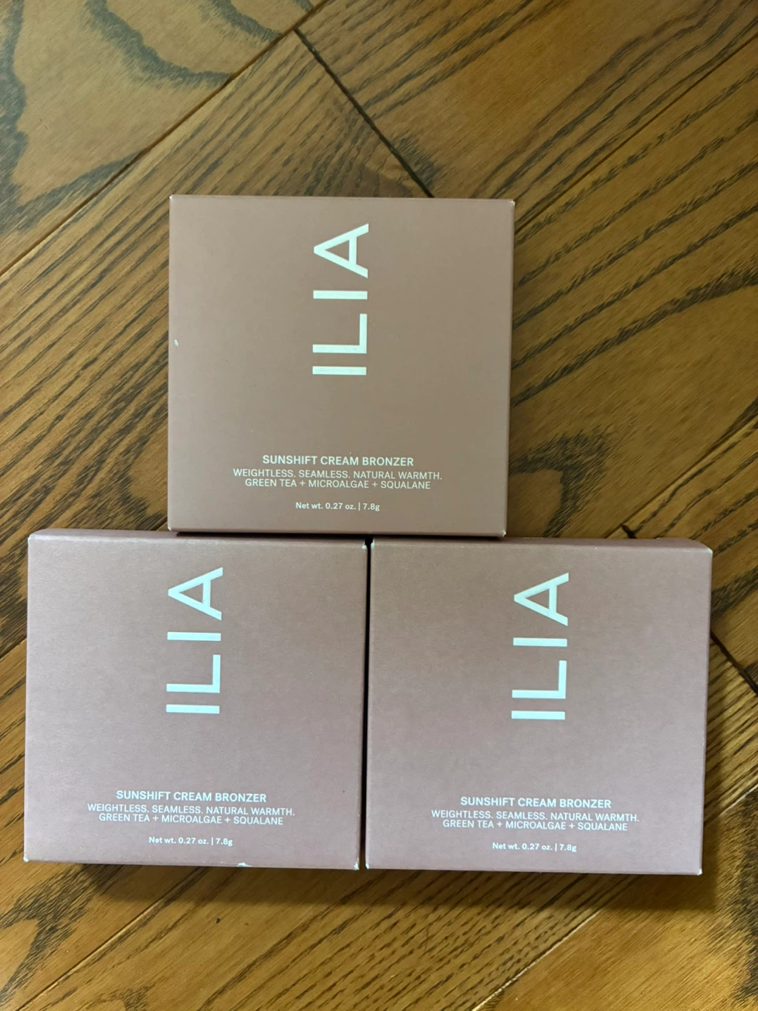 $30 each ILIA Sunshift Weightless Silky Cream Bronzer - Eclipse