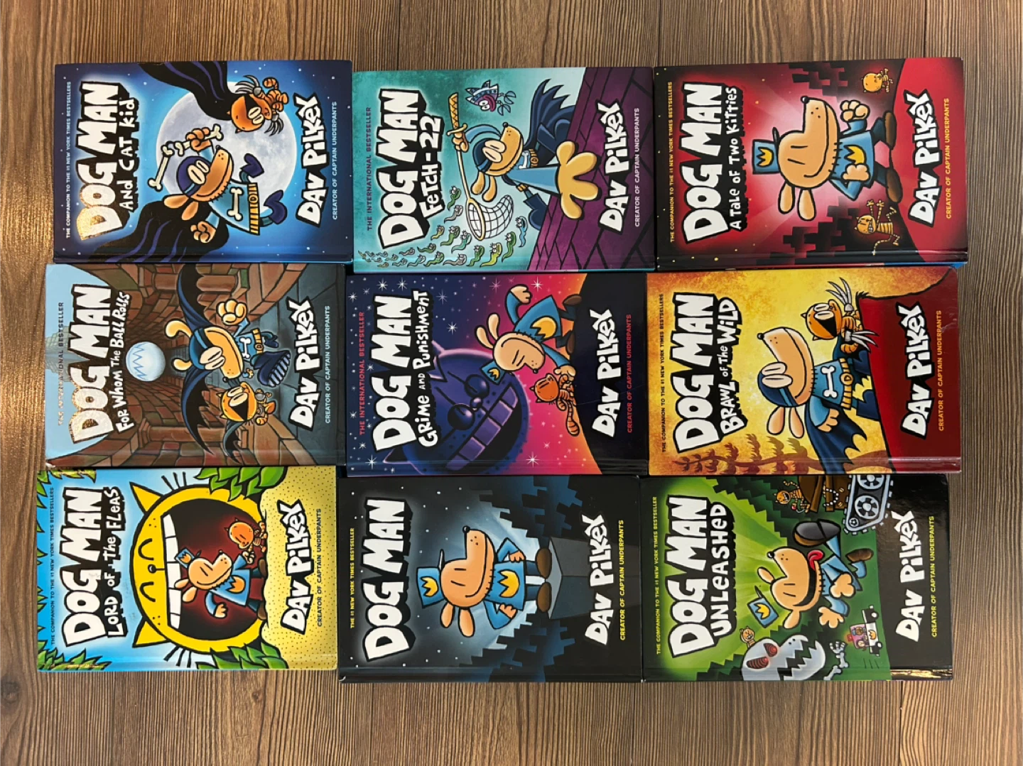 Dog Man Book Series by Dav Pilkey