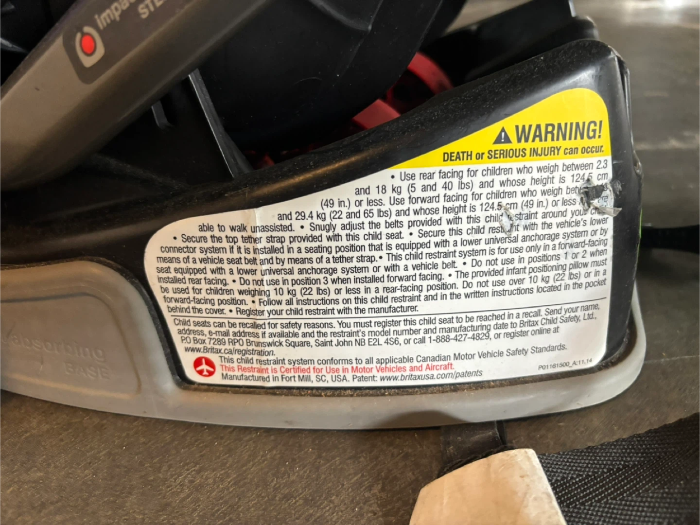 Car seat for kids - photo 4
