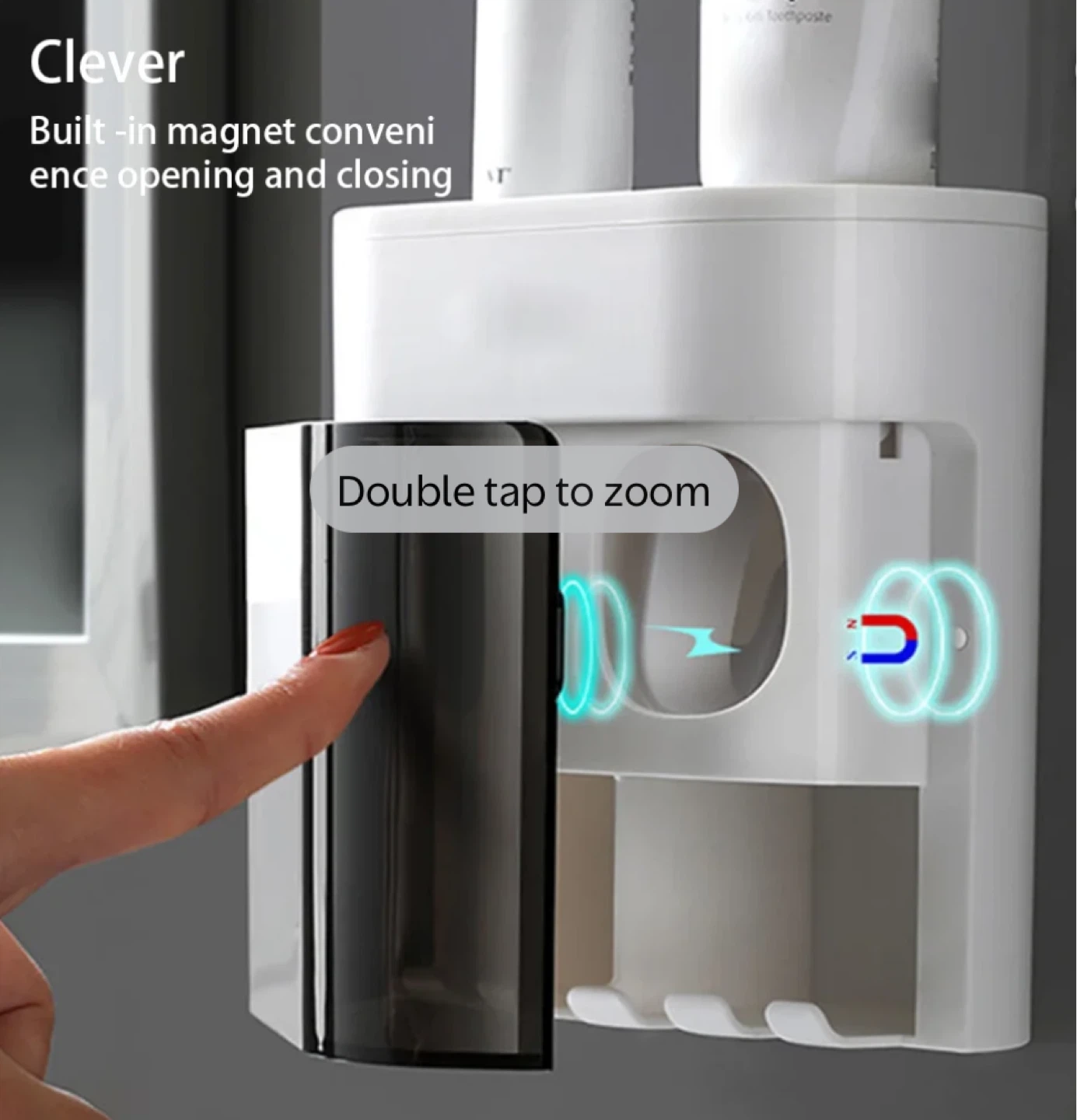 Automatic Toothpaste Dispenser and Toothbrush Holder 🥕 - photo 3