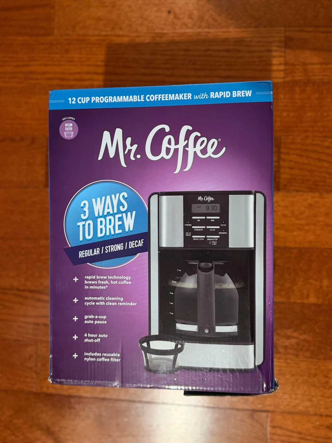 Mr. Coffee 12 Cup Programmable Coffeemaker with Rapid Brew - photo 2