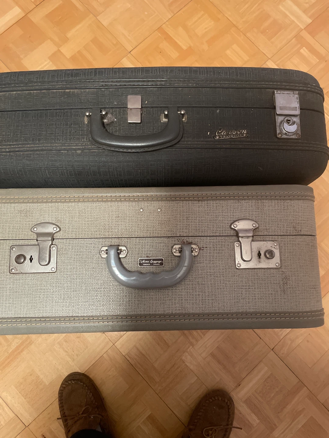 Vintage Carson and Ame Luggage Set