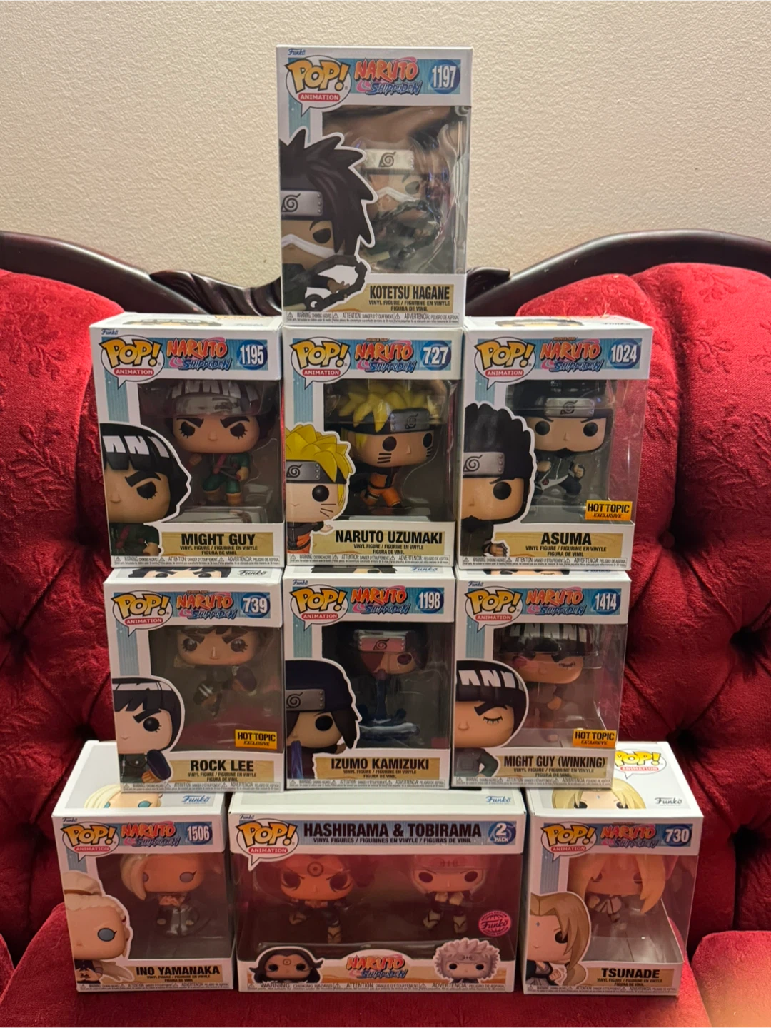 Funko Pop! Naruto Shippuden Might Guy Vinyl Figure #1195