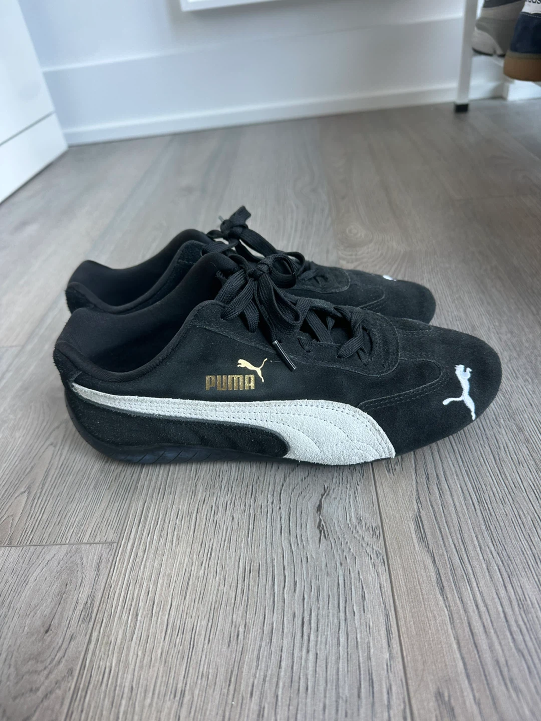 Puma Speedcat Black/White – Size 8