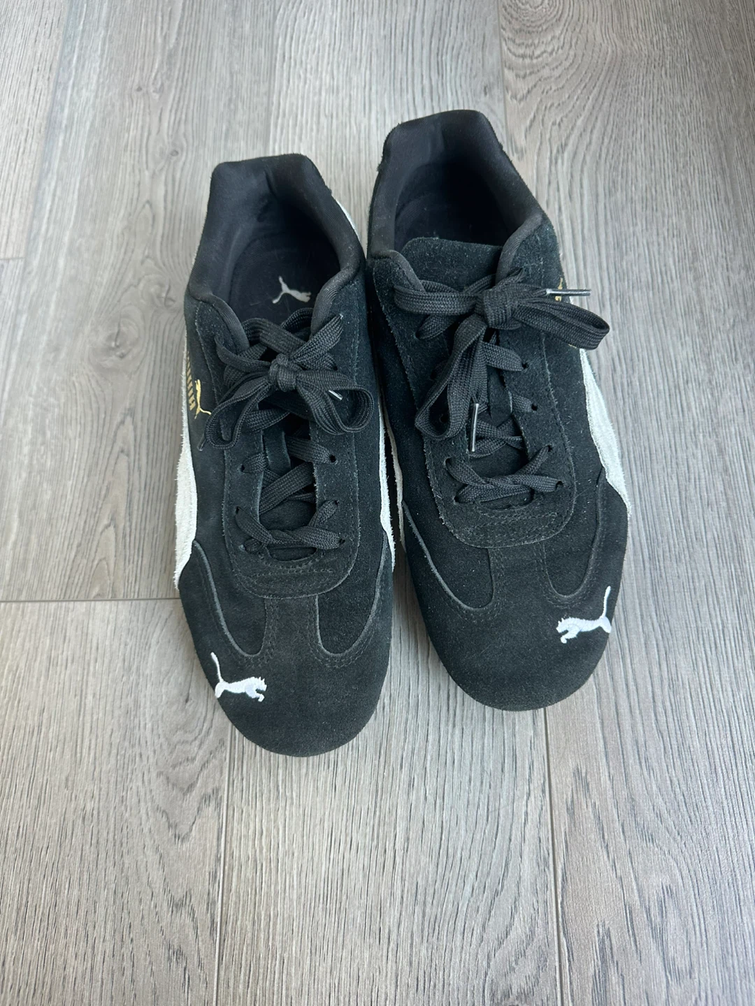 Puma Speedcat Black/White – Size 8 - photo 5
