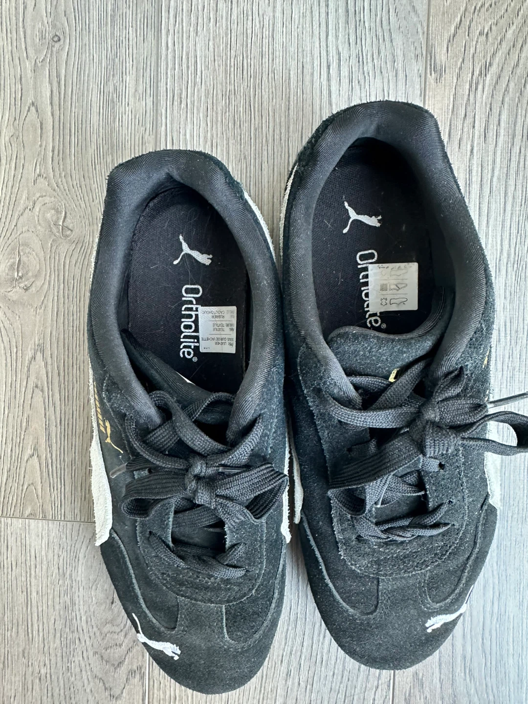 Puma Speedcat Black/White – Size 8 - photo 4