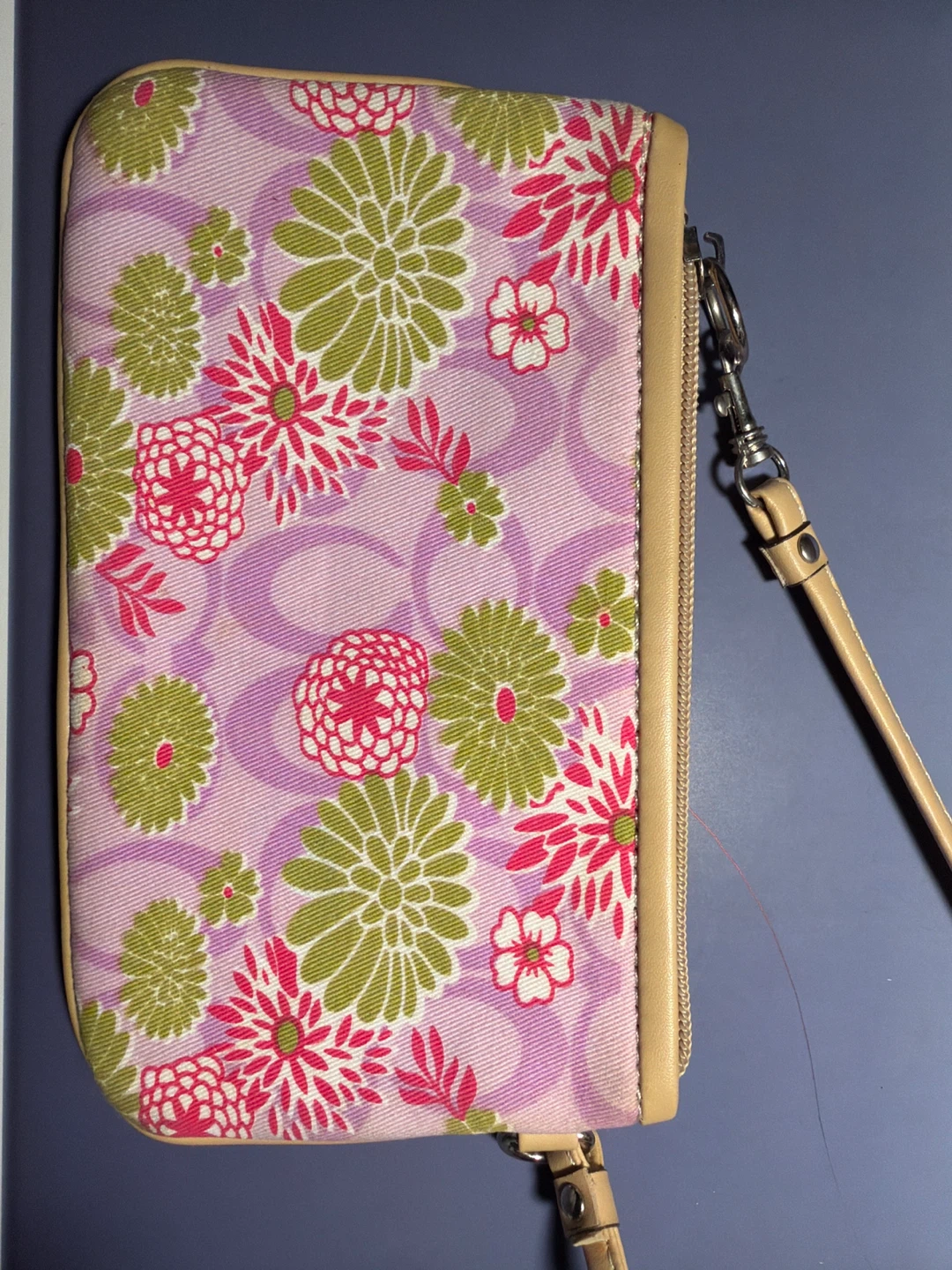 Coach Floral Wristlet Pouch - photo 2