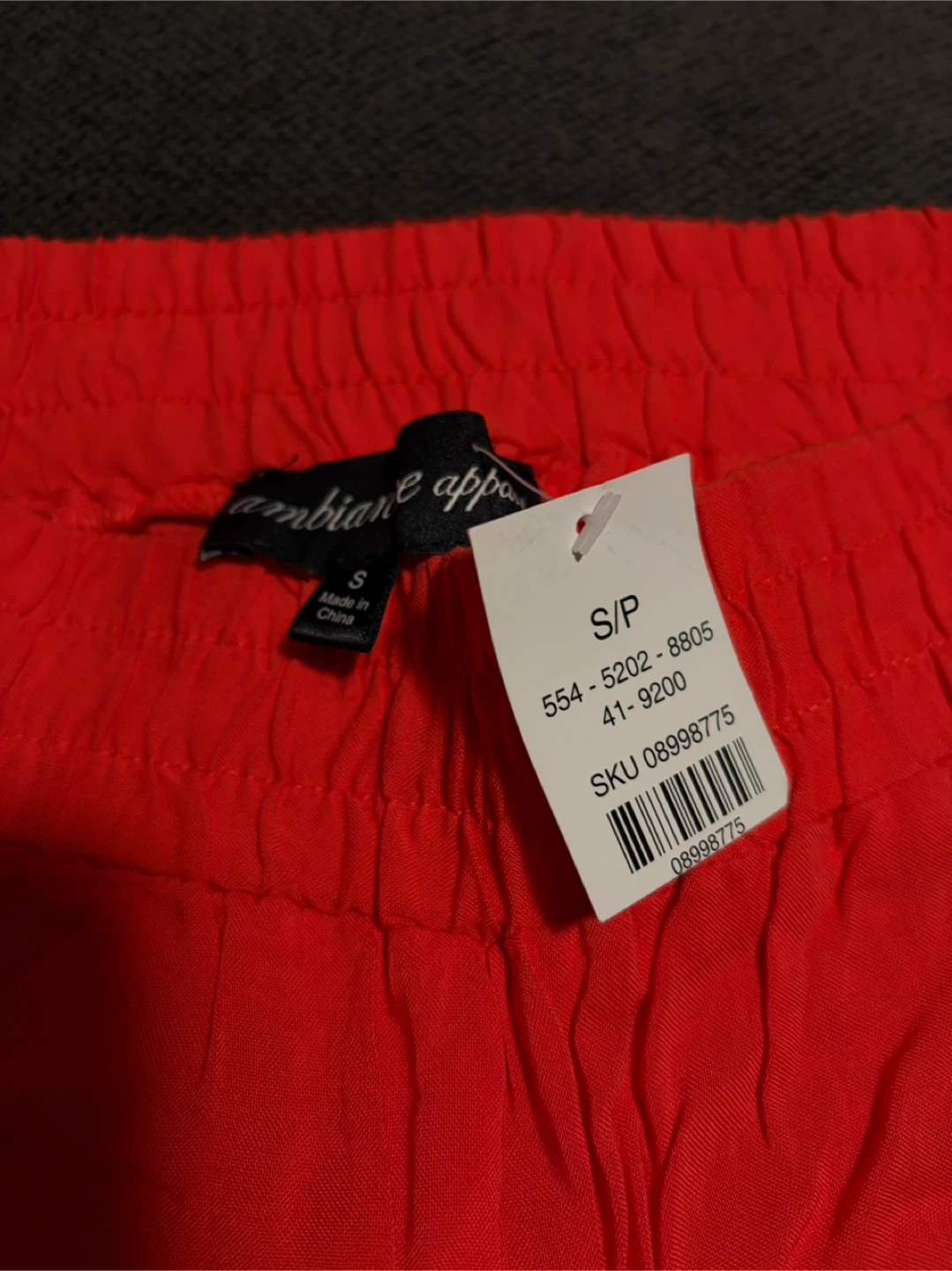 Ambience Apparel Orange Wide Leg Pants Size S - photo 2