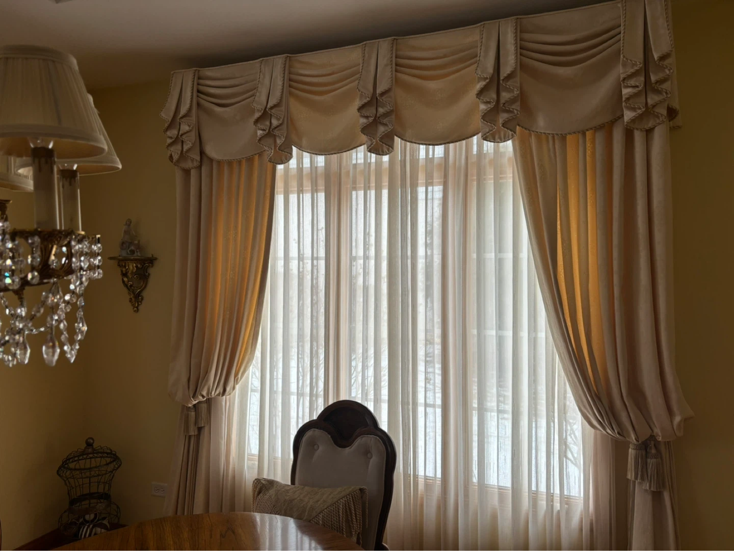 Custom Valances with Side Drapes 2 sets - photo 2