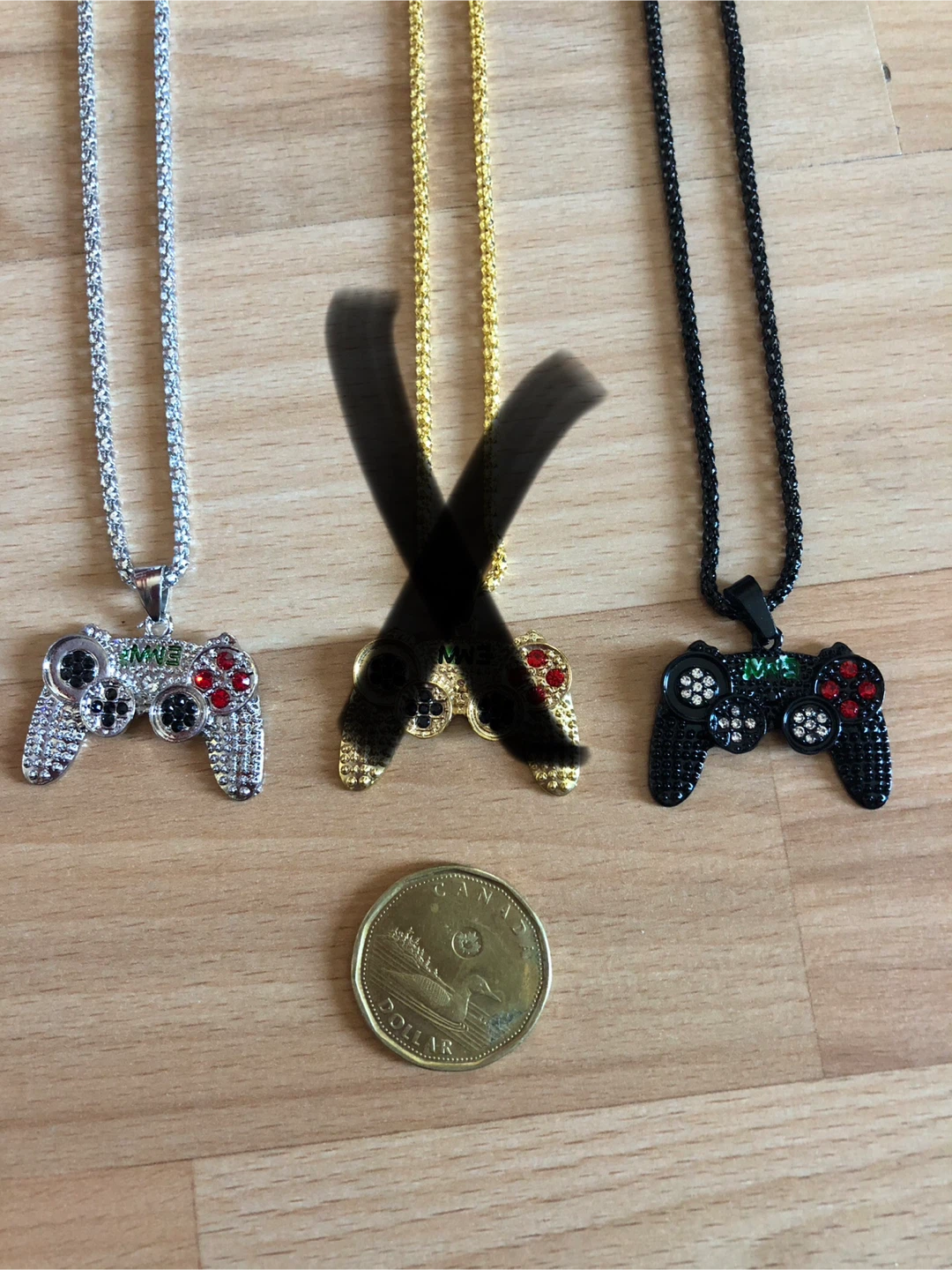 Metal Gamer Necklace  $15 each firm