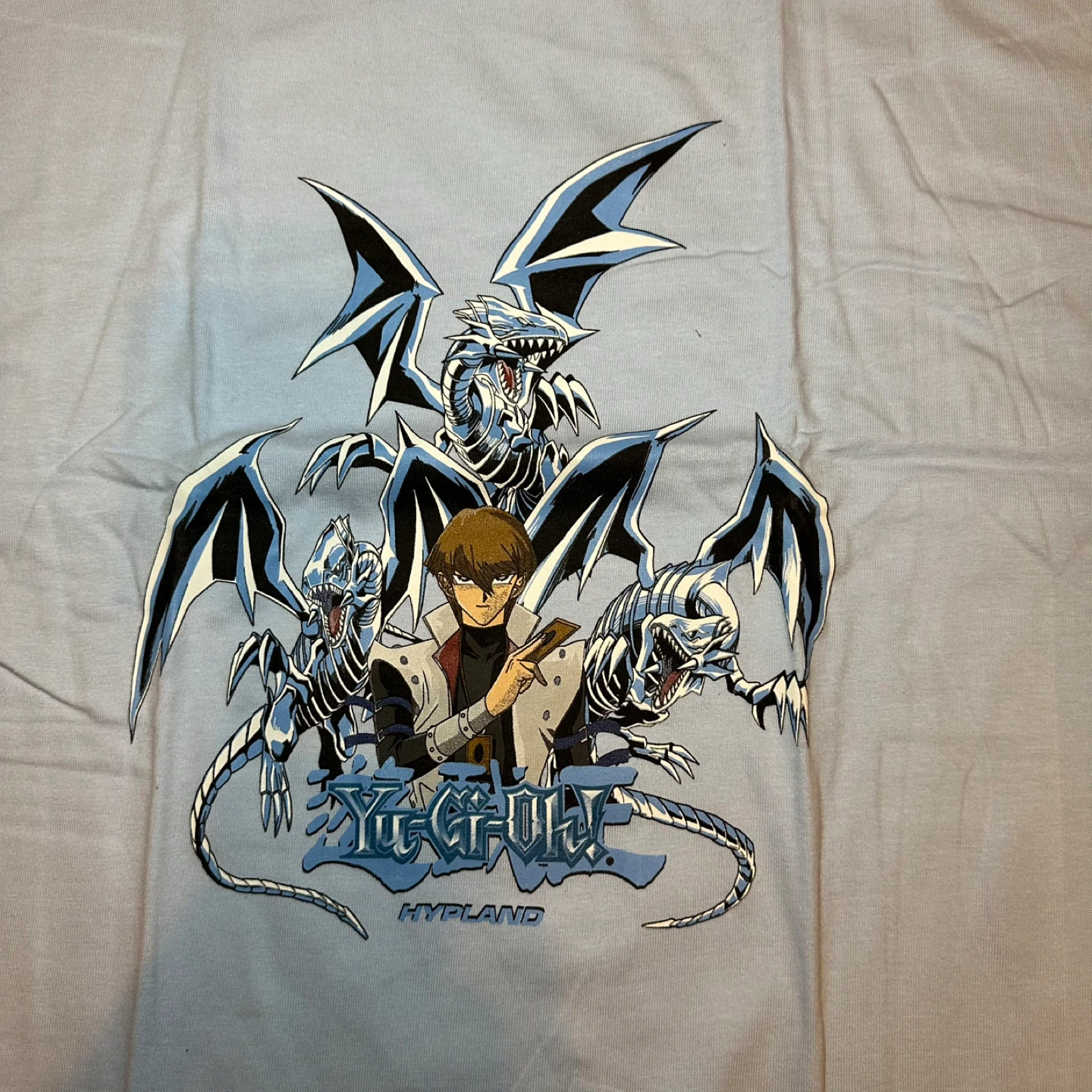 HYPLAND x Yu-Gi-Oh Kaiba Blue Eyes Blue T-Shirt - photo 4