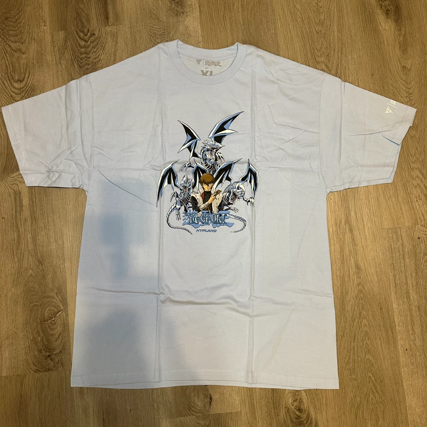 HYPLAND x Yu-Gi-Oh Kaiba Blue Eyes Blue T-Shirt - photo 3