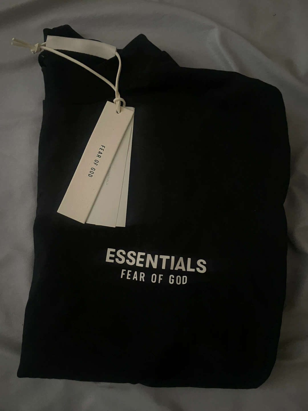 ESSENTIALS Fear of God Black T-Shirt - XS - photo 3