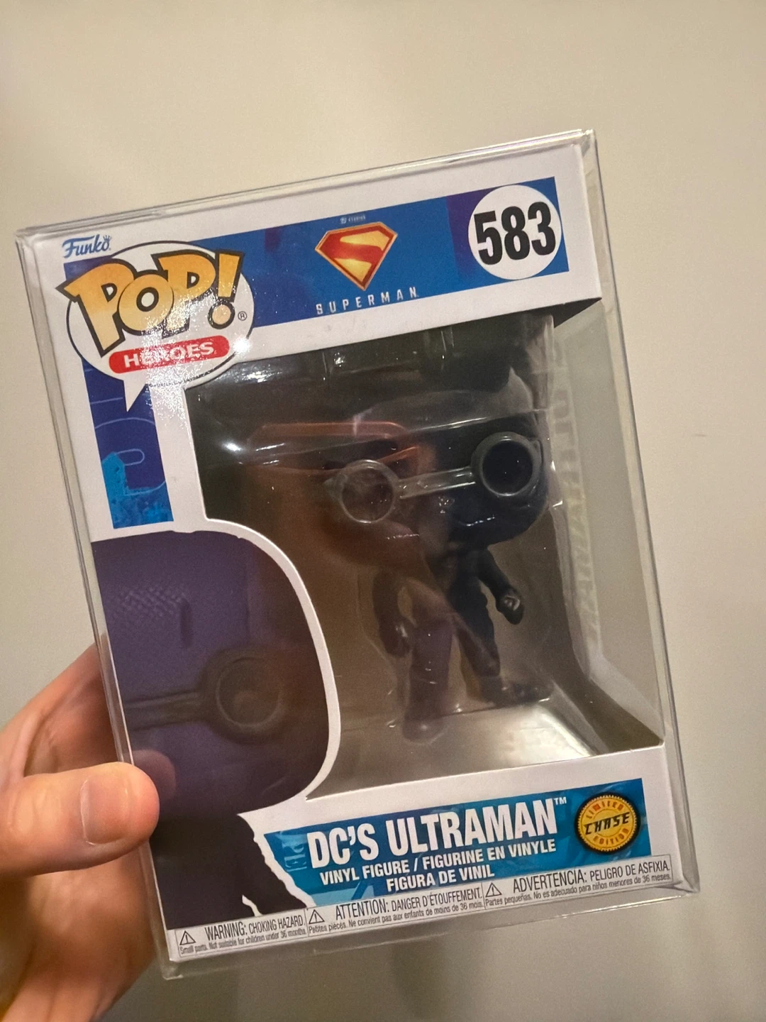 Funko Pop! DC's Ultraman #583 Vinyl Figure CHASE