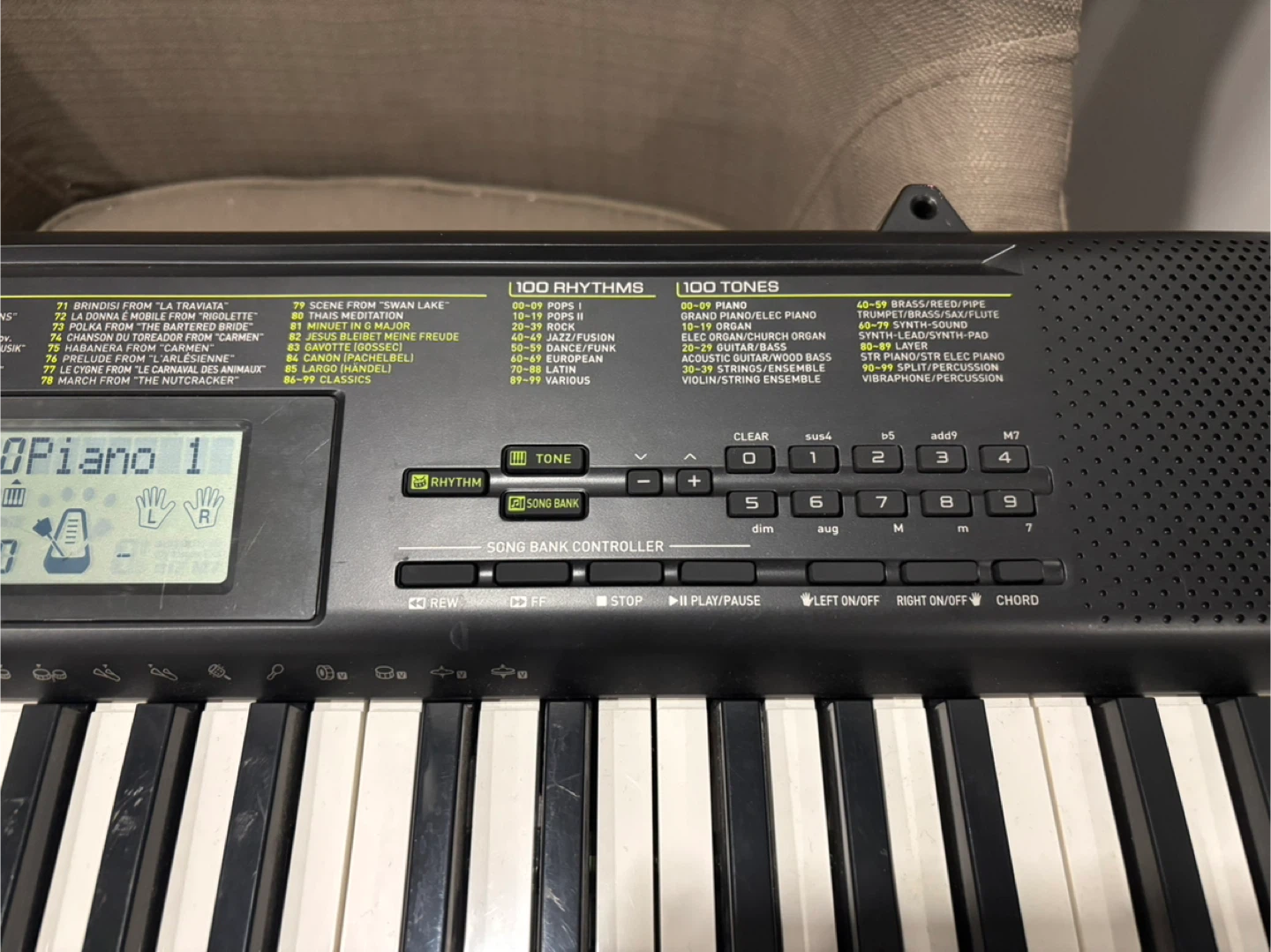 Casio CTK-100 Keyboard - photo 4