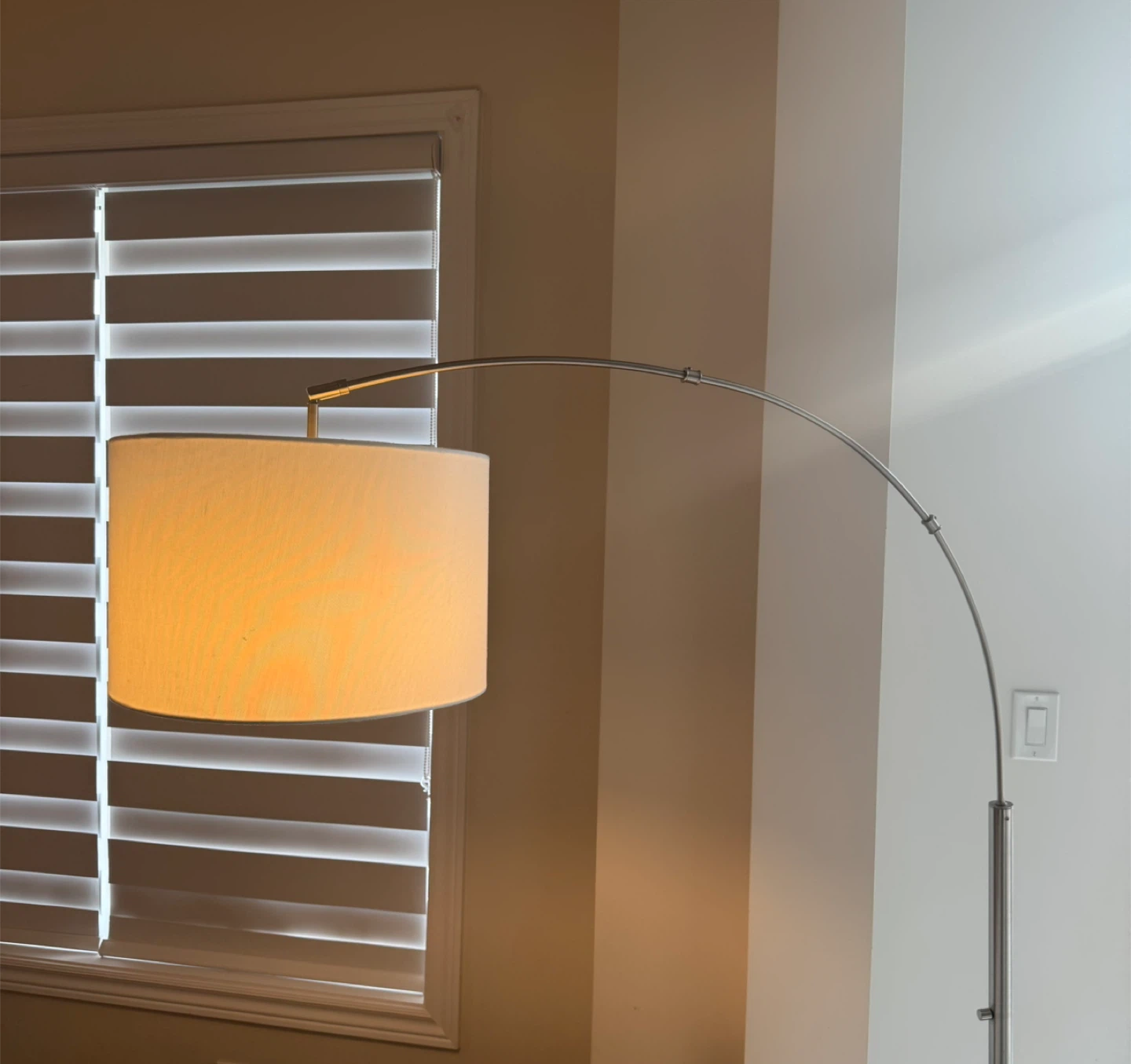 Arc Floor Lamp with Marble Base