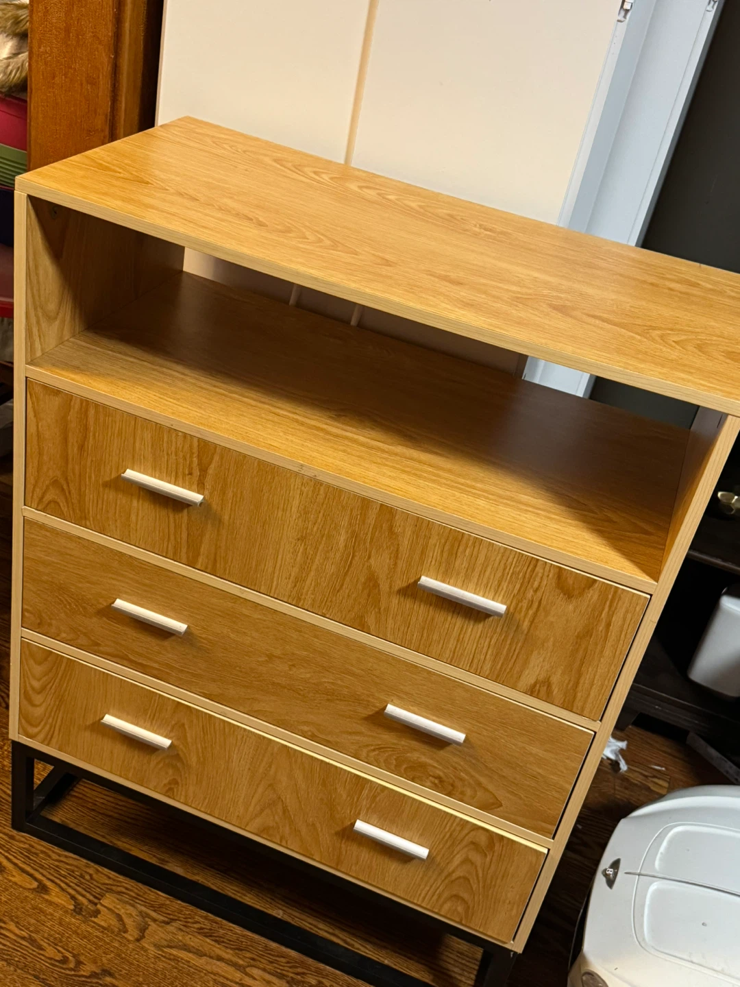 3 Drawer Dresser with Shelf - photo 2