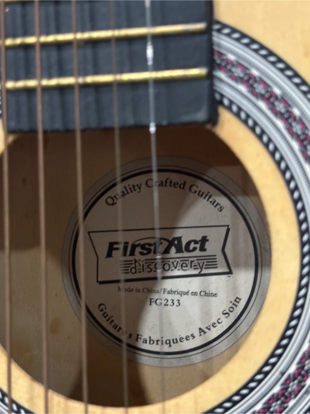 First Act Discovery FG233 Acoustic Guitar - photo 2