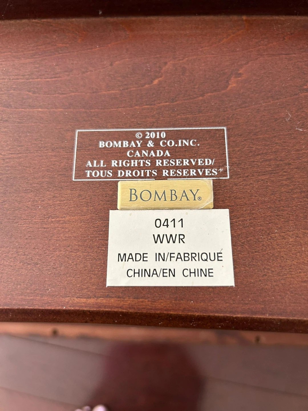 Bombay Company 2-Drawer Console Table - photo 3