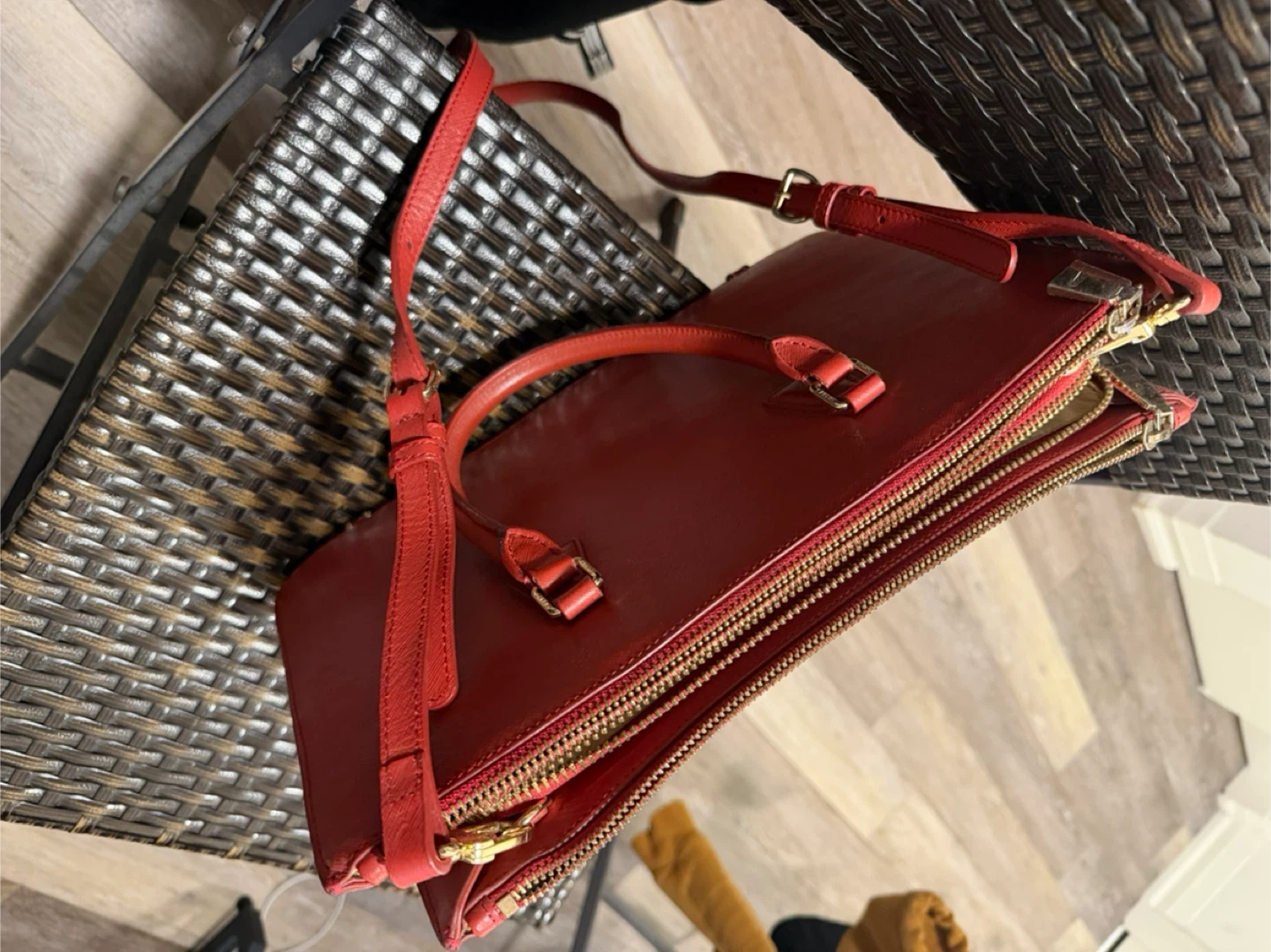 Red handbag - photo 3