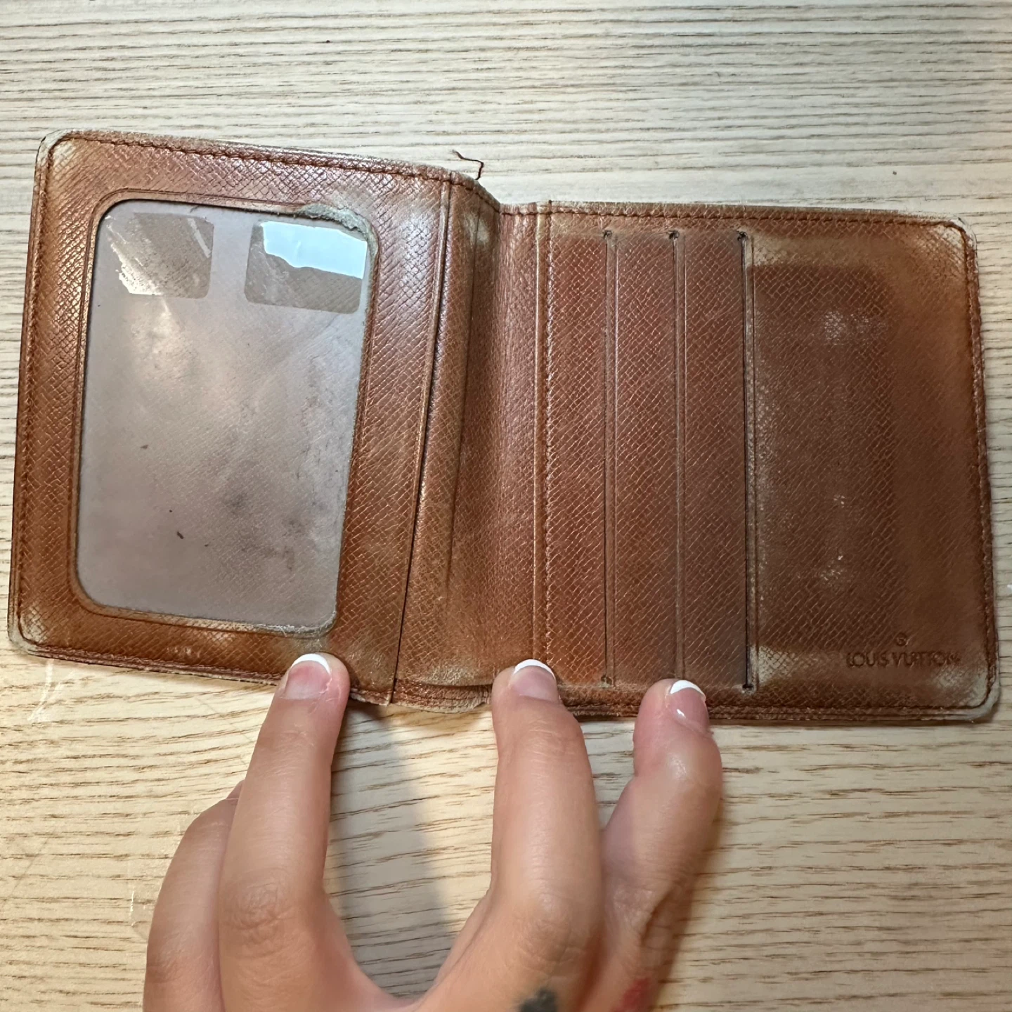LOUIS VUITTON Bifold Wallet Vintage Monogram Leather - photo 3