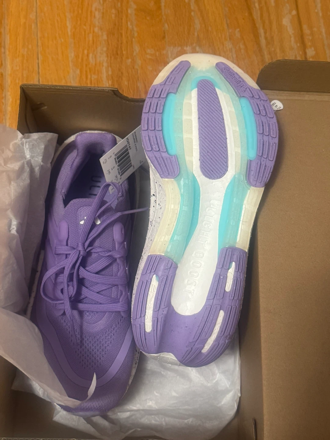 Adidas Ultraboost Light W Running Shoes - Purple - photo 3