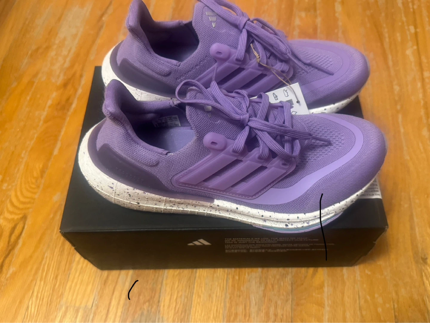 Adidas Ultraboost Light W Running Shoes - Purple