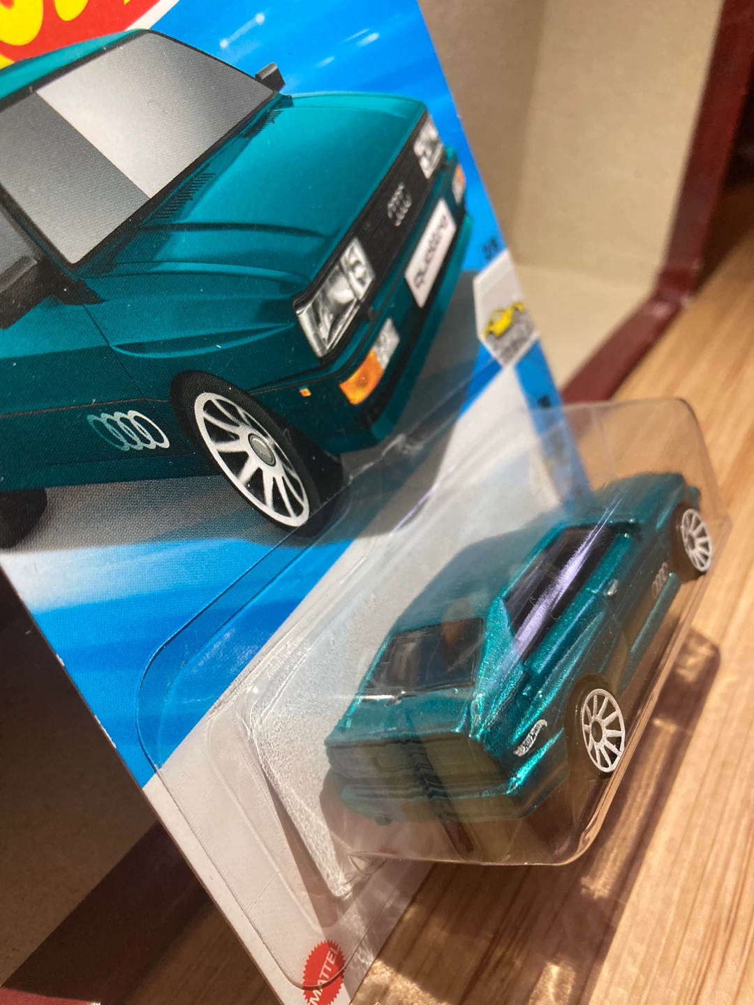 Hot Wheels / 87 Audi Quattro / Teal Blue - photo 3