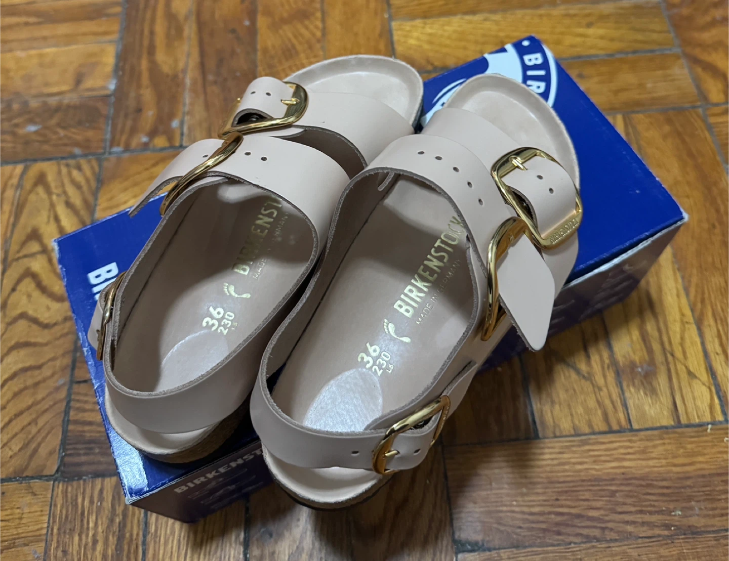 Birkenstock Milano Big Buckle Sandals Size 36 Narrow Fit - photo 2