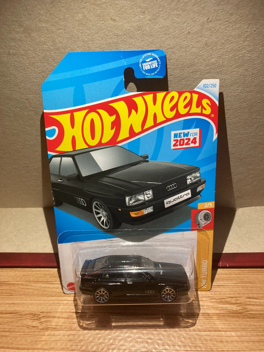 Hot Wheels / 87 Audi Quattro / Black
