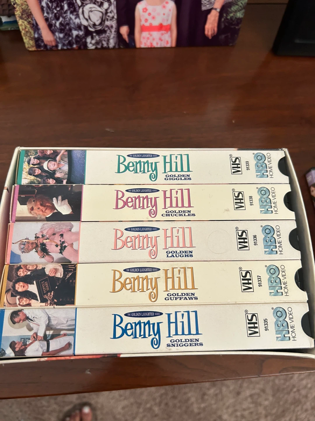 Benny Hill Golden Laughter Series VHS Box Set