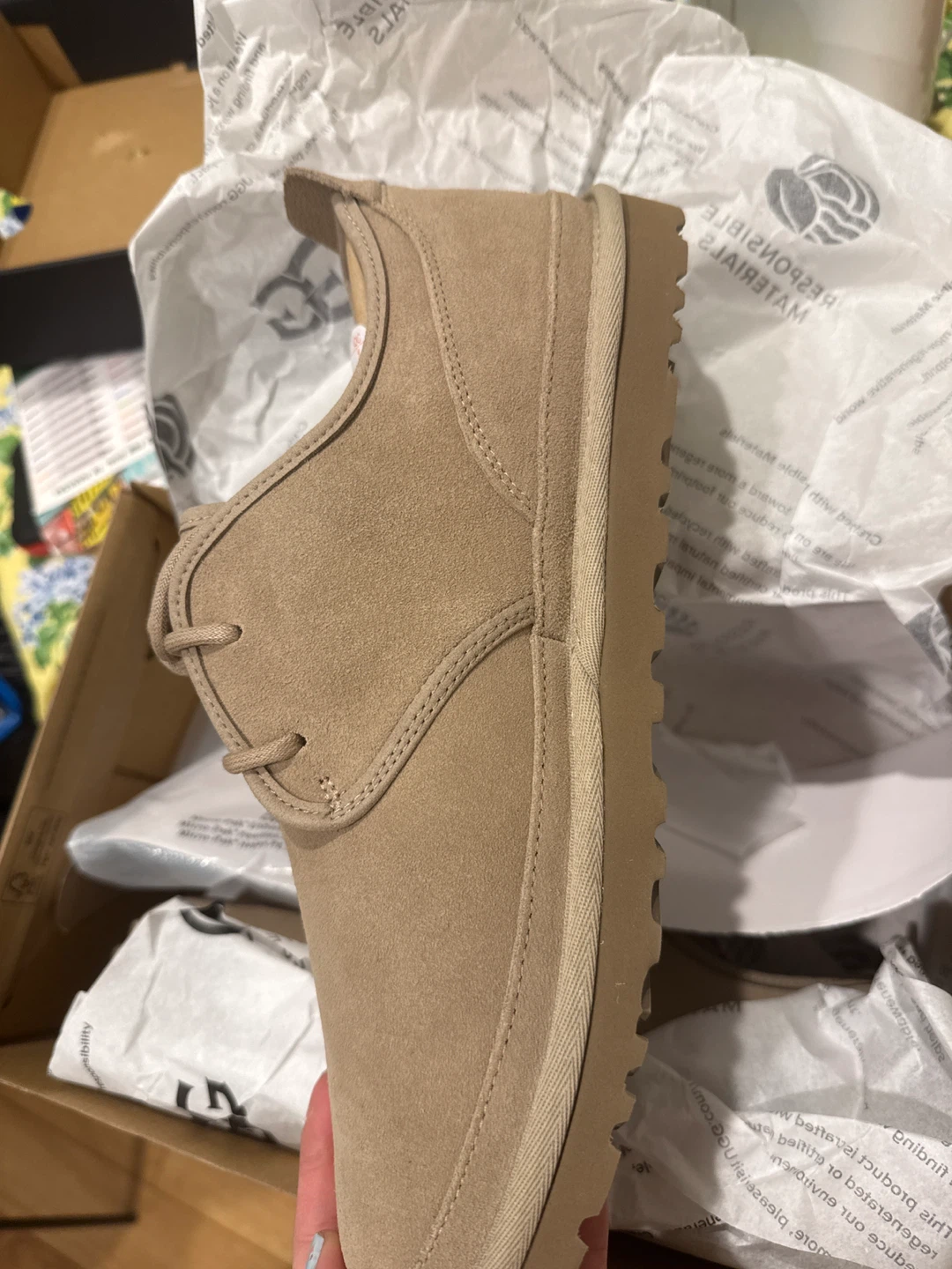 UGG Maksim II Shoes - Size 10 Men's - Dune Color - photo 2