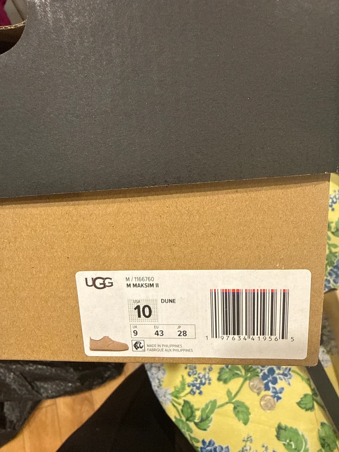 UGG Maksim II Shoes - Size 10 Men's - Dune Color - photo 4