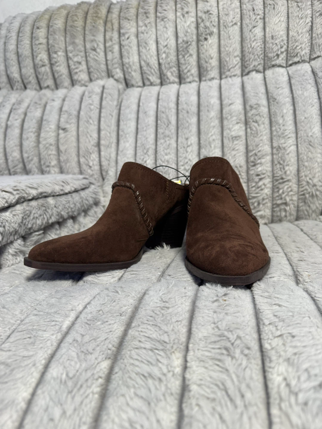 Universal Thread Brown Suede Mules Size 9 - photo 4