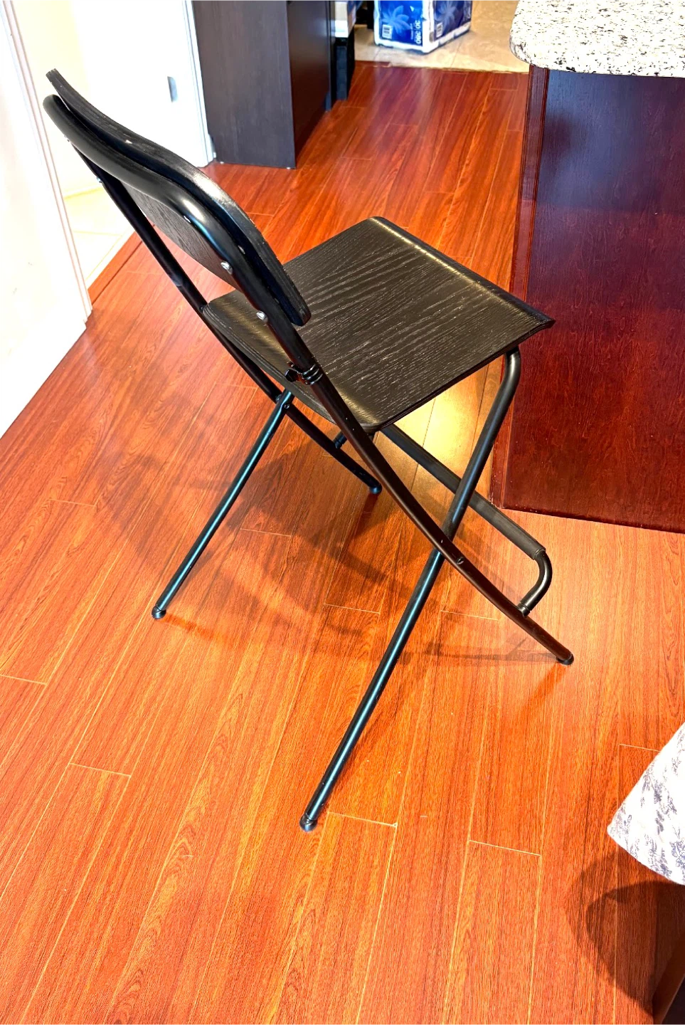 Folding bar stools ** one left