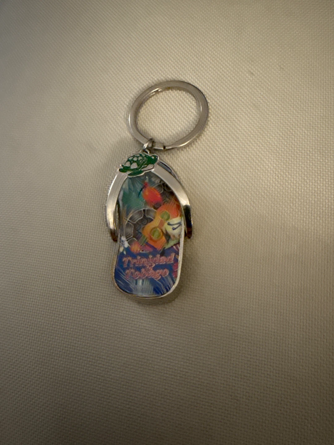 Trinidad & Tobago Flip Flop Keychain 🥕