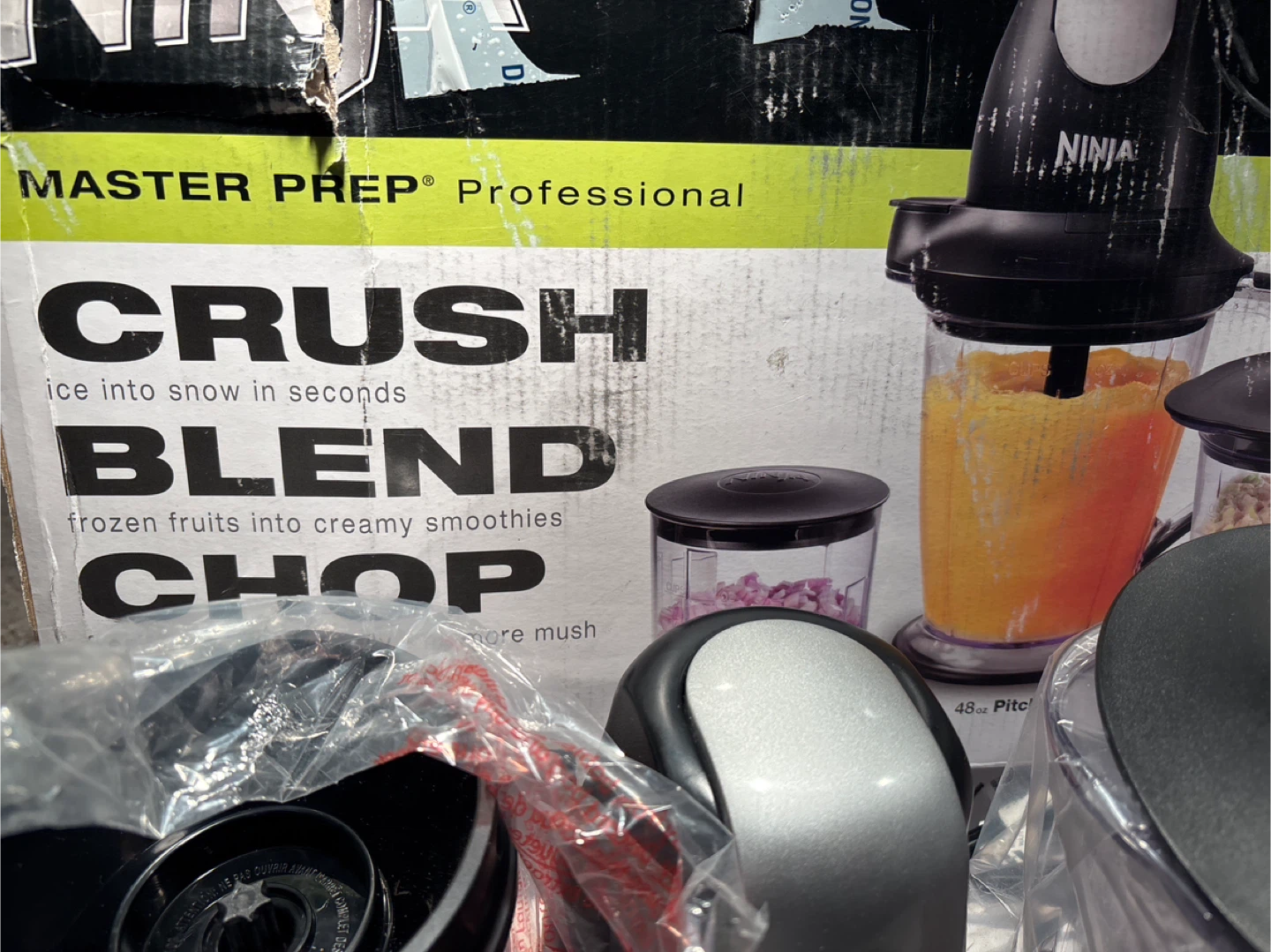 New Ninja Master Prep Professional Blender and Food Processor - photo 2