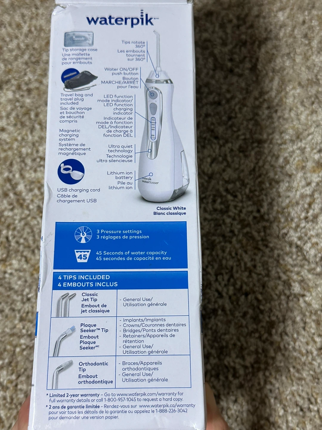 Waterpik Waterflosser Cordless Advanced 2.0 - photo 2