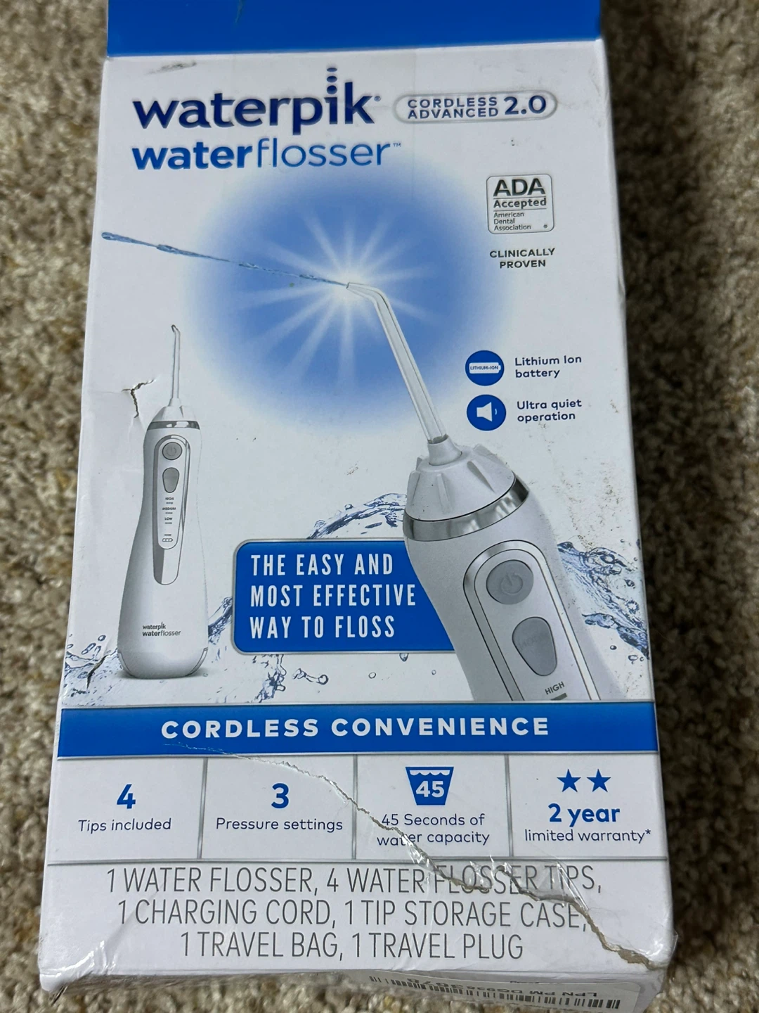 Waterpik Waterflosser Cordless Advanced 2.0 - photo 3