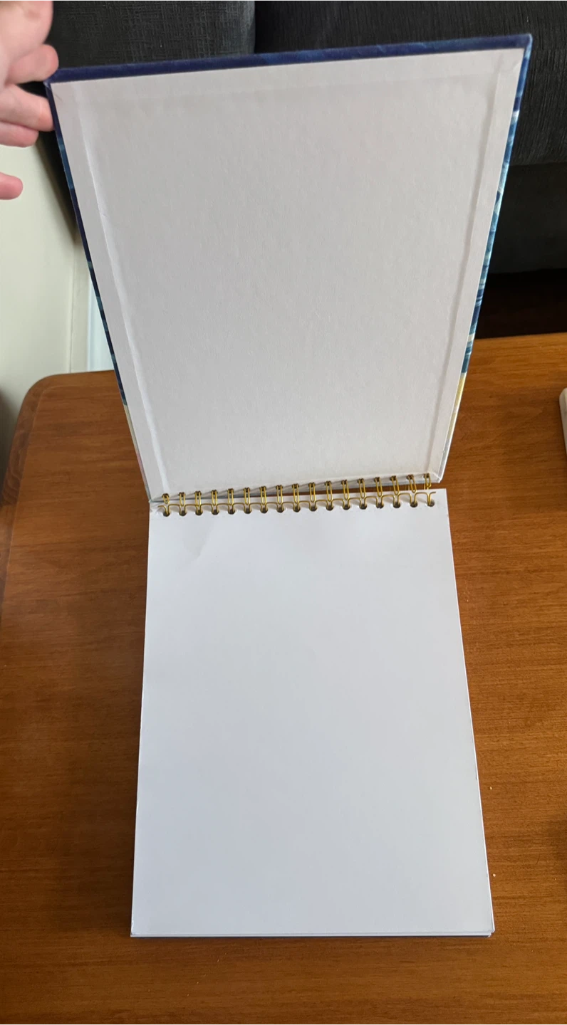 Homesense Spiral Sketchbook - Ocean Art cover - photo 2