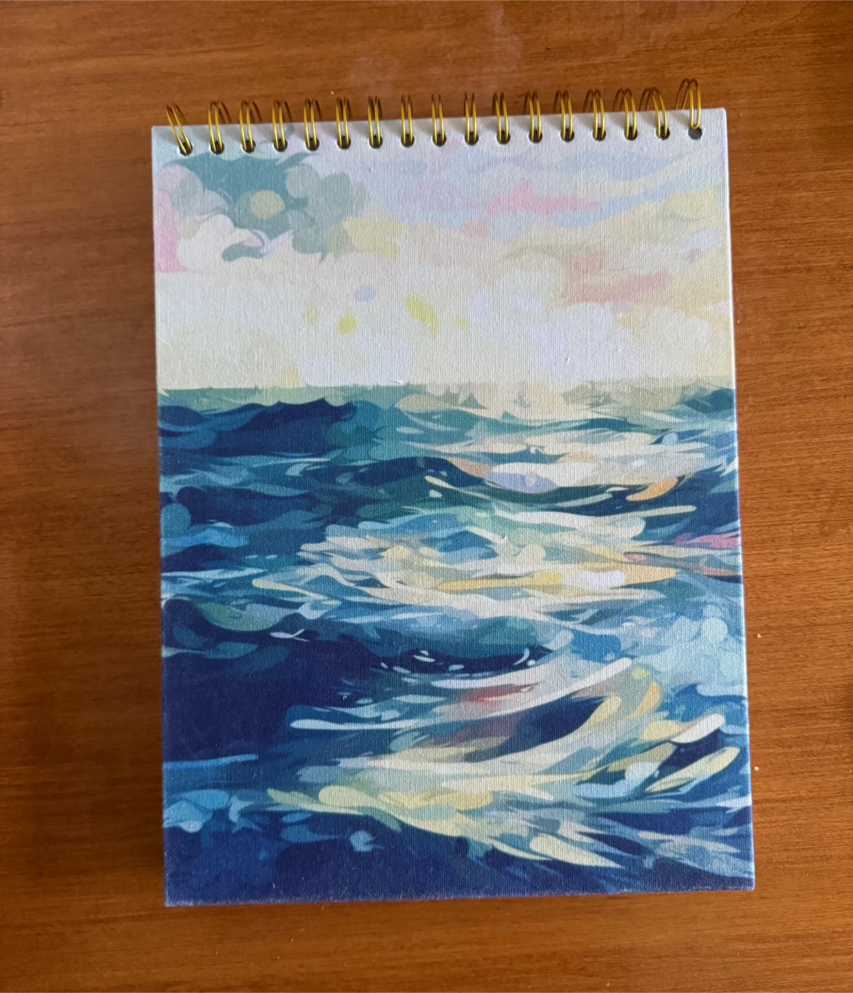 Homesense Spiral Sketchbook - Ocean Art cover